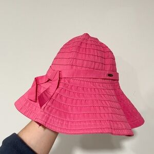 SCALA Pink Beach Garden Sun Brim Hat